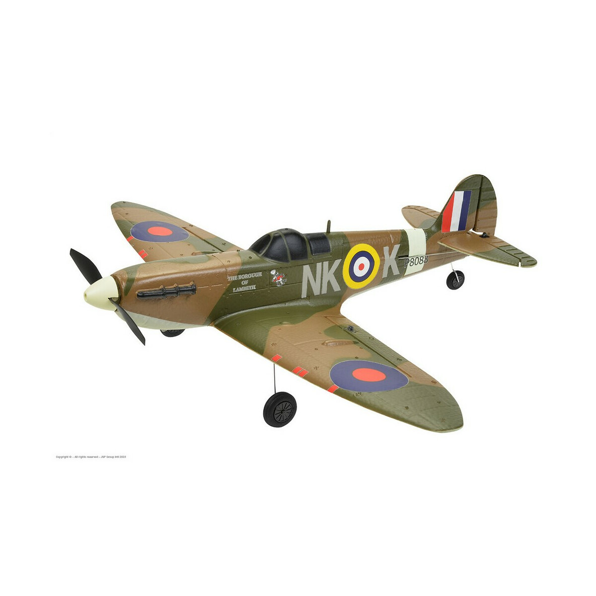 EZ-Wings - Mini Spitfire MK II - RTF - 450mm - 1+1 Li-Po...