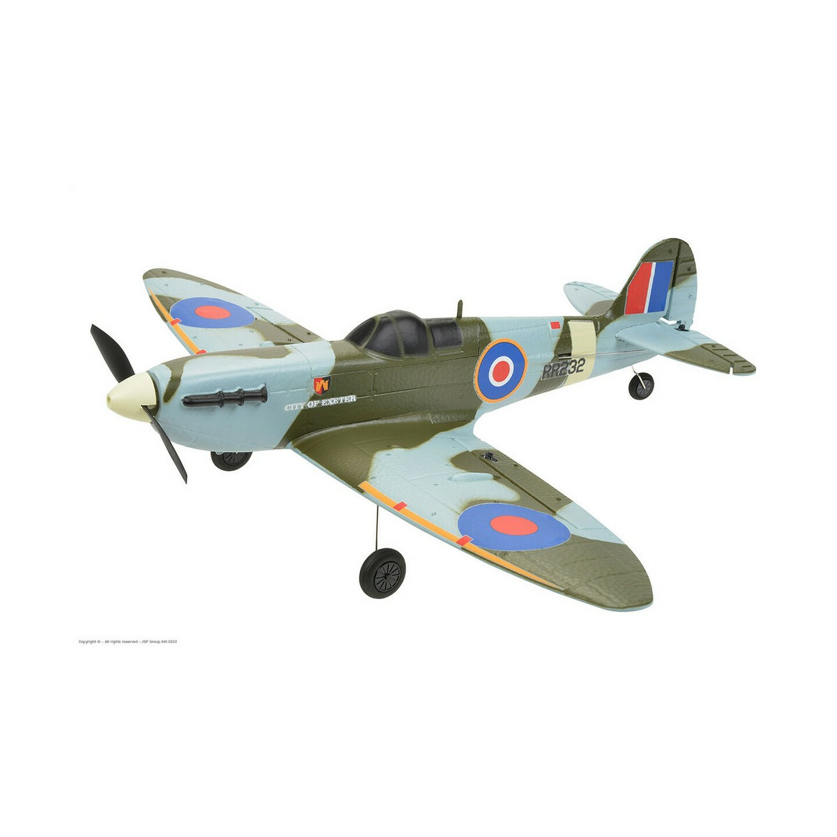 EZ-Wings - Mini Spitfire MK II - RTF - 450mm - 1+1 Li-Po...