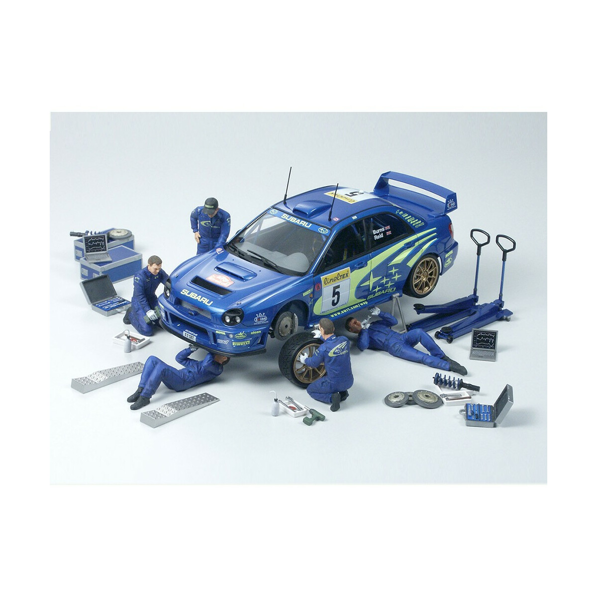 Tamiya 1:24 Figuren-Set Rally Mechan 300024266