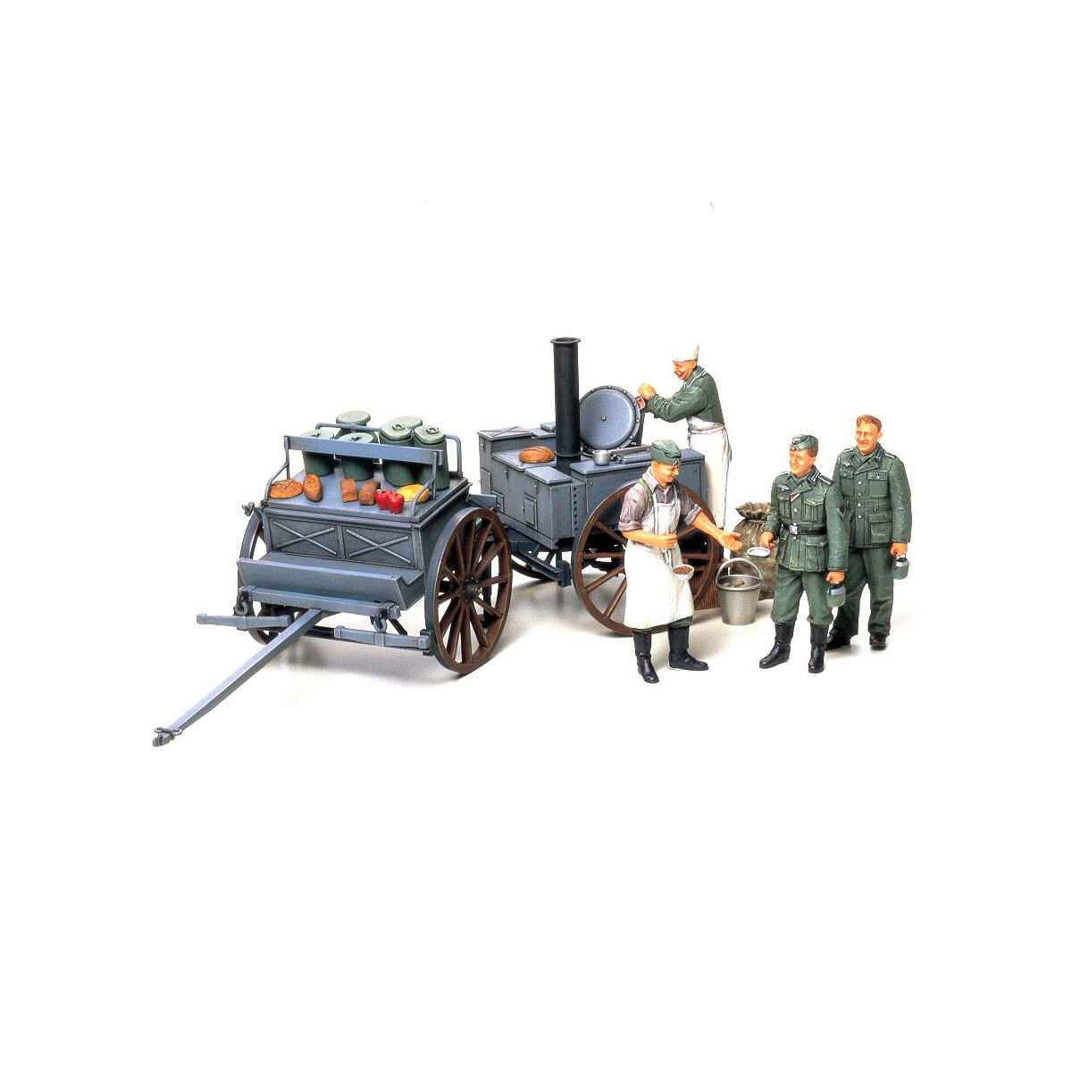 Tamiya 1:35 Diorama-Set Feldküche (4 300035247