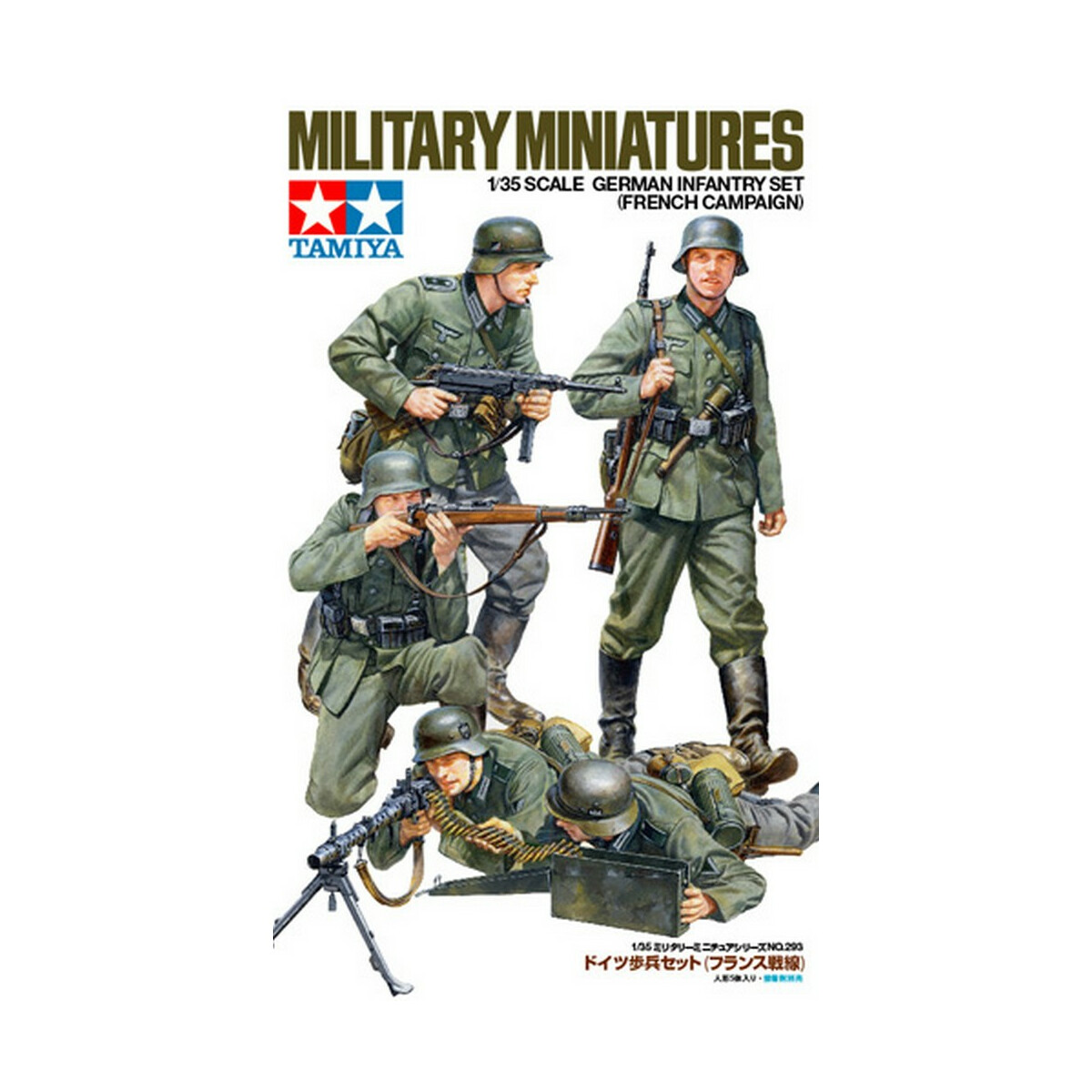 Tamiya 1:35 Fig-Set Dt. Infanterie F 300035293