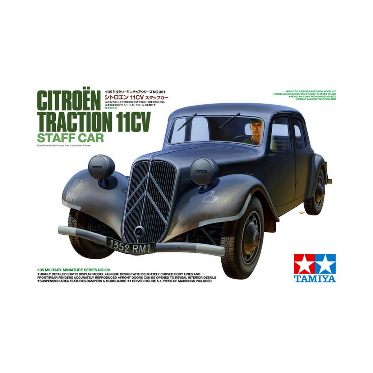 Tamiya 1:35 Fran. Citroen Traction D 300035301