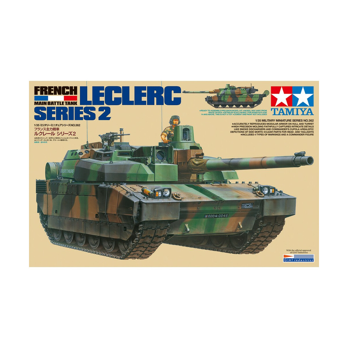 Tamiya 1:35 Franz. KPz Leclerc Serie 300035362