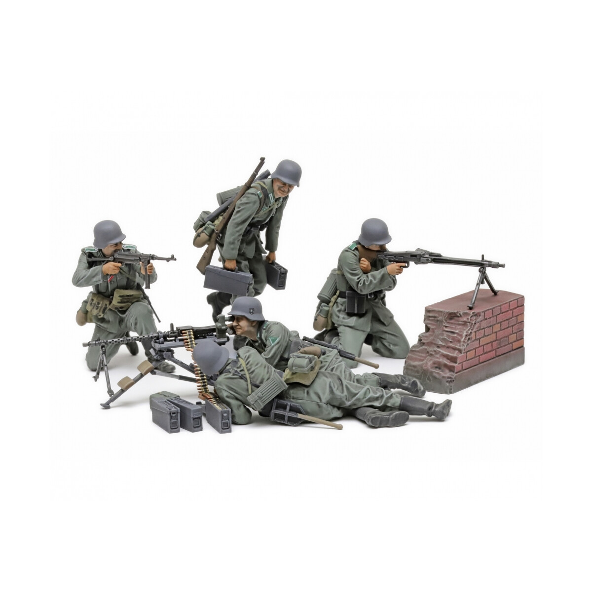 Tamiya 1:35 Fig.-Set Dt. MG Truppen 300035386