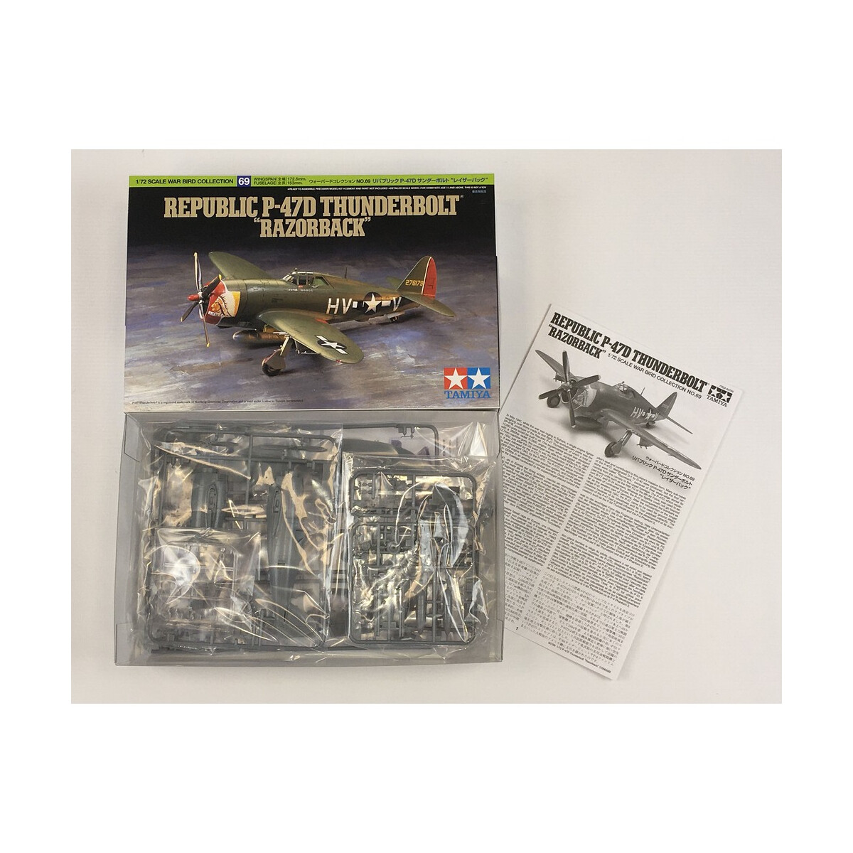 Tamiya 1:72 P-47D Thunderbolt Razorb 300060769