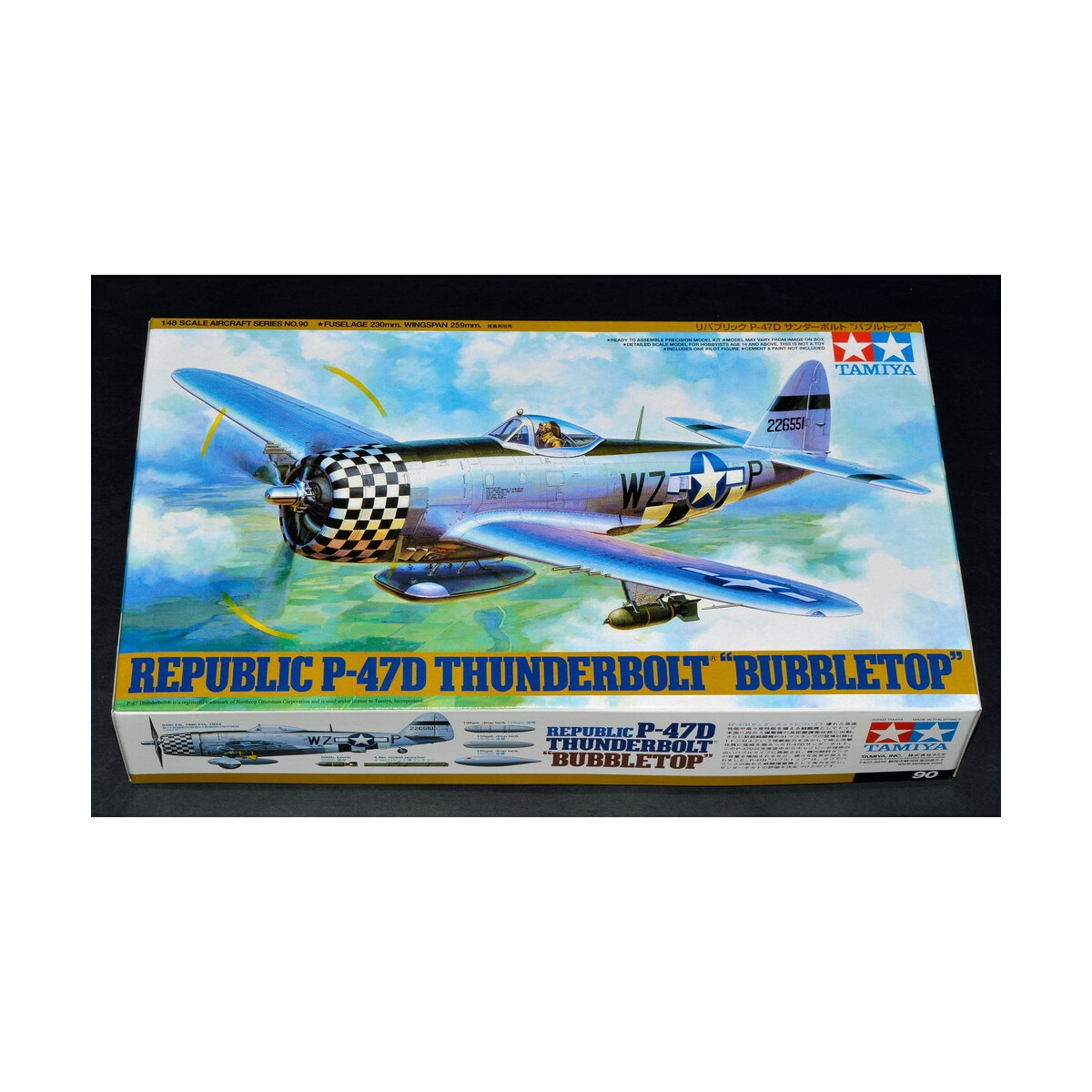 Tamiya 1:48 US Rep. P-47D Thunderbol 300061090