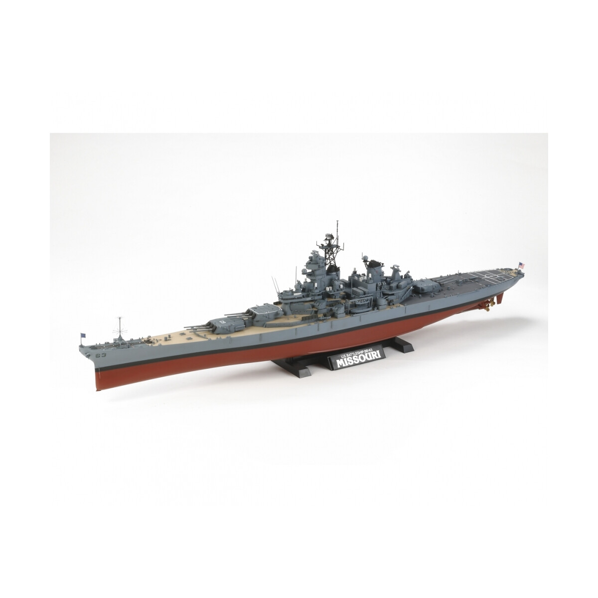 Tamiya 1:350 US Schlacht. BB-63 Miss 300 box