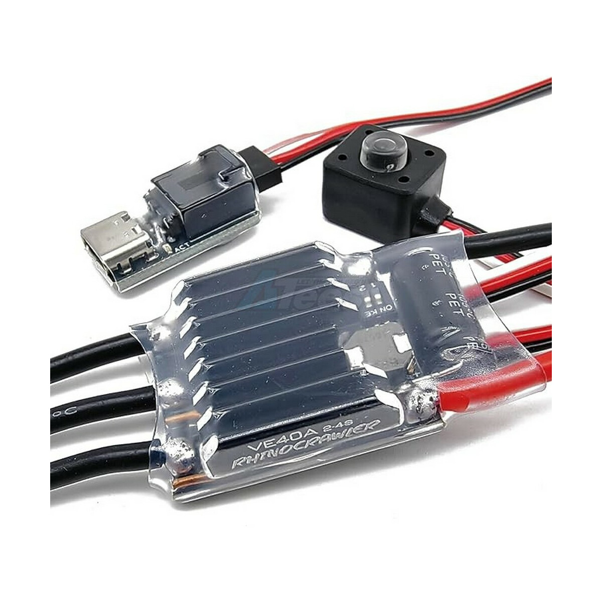 RhinoRC 40A ESC for Crawler AT-RH/A3110