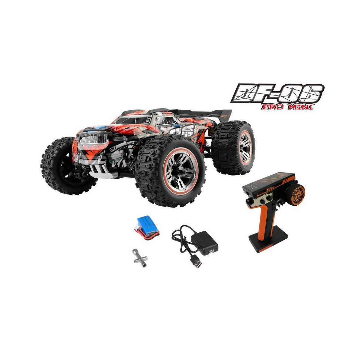 DF-Models DF-06 PRO Mini 1:18 brushless Truck - RTR 3132