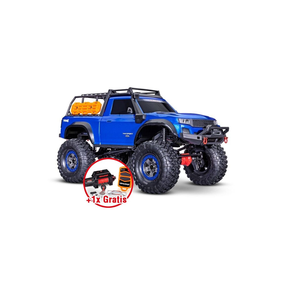 TRAXXAS TRX-4 Sport High Trail m-blau 1/10 Scale-Crawler...