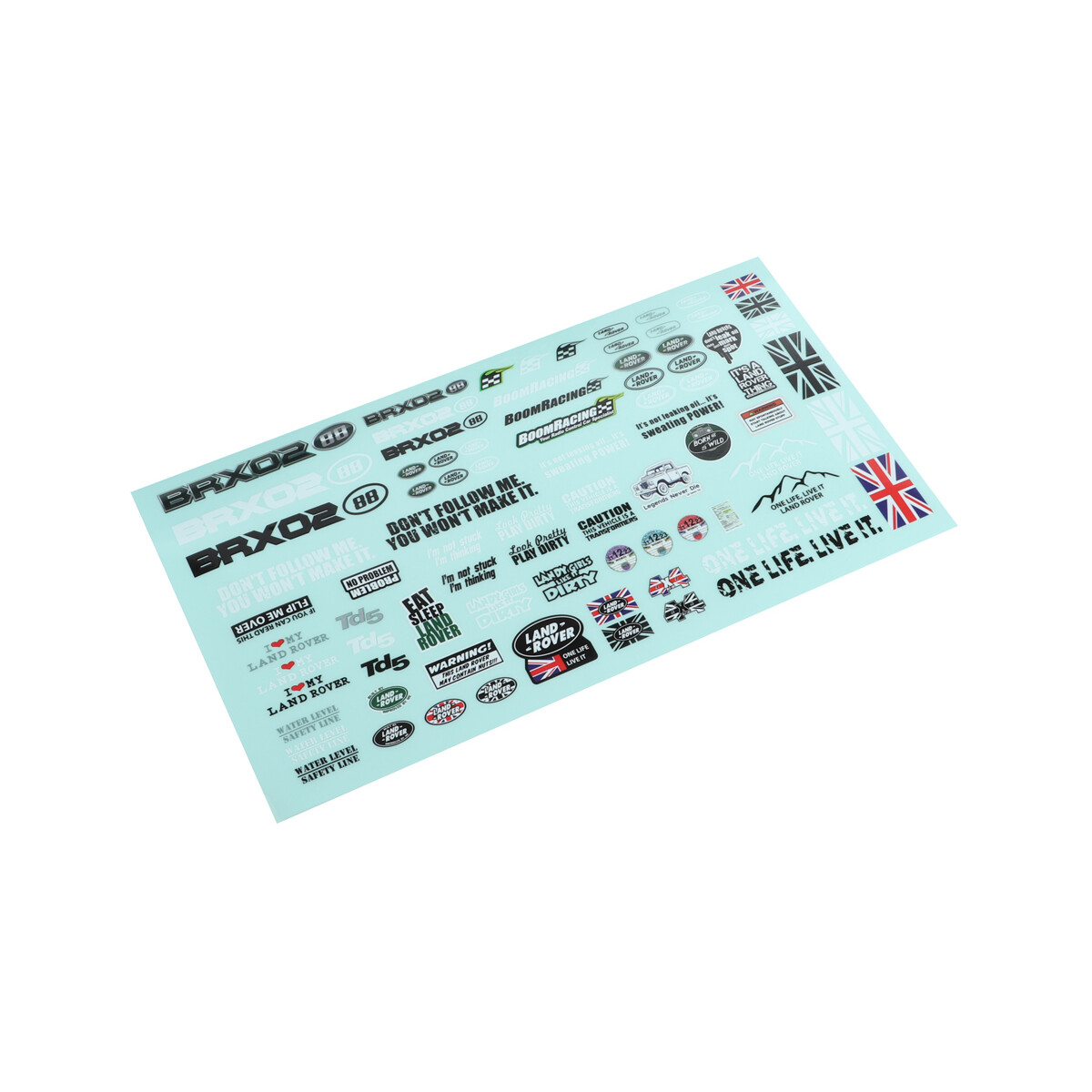 Boom Racing Decal Sticker for BRX02 88 Chassis for BRX02...