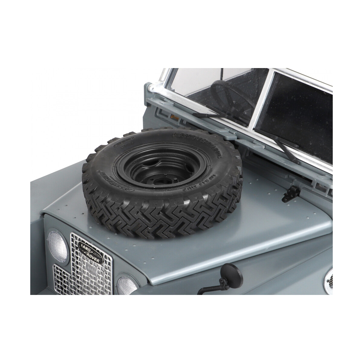 Boom Racing Spare Wheel and Tire with Mount for Series...