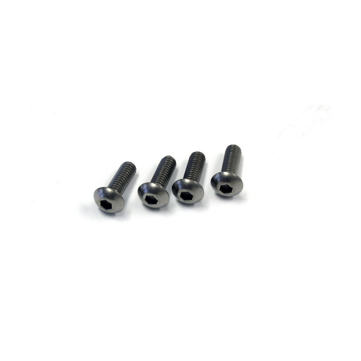 KYOSHO Rundkopf Sechskantschrauben M4x12mm (4) Titan...