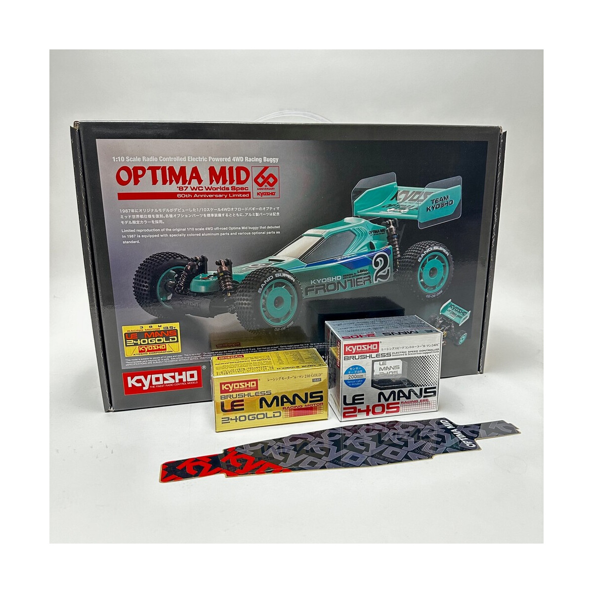 KYOSHO Optima Mid87 60th Anni 4WD 1:10 60th Le Mans 240...