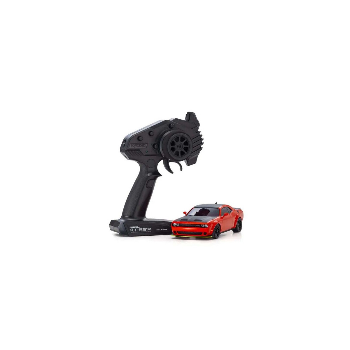 KYOSHO Mini-Z AWD Dodge Challenger SRT Hellcat Redeye Tor...