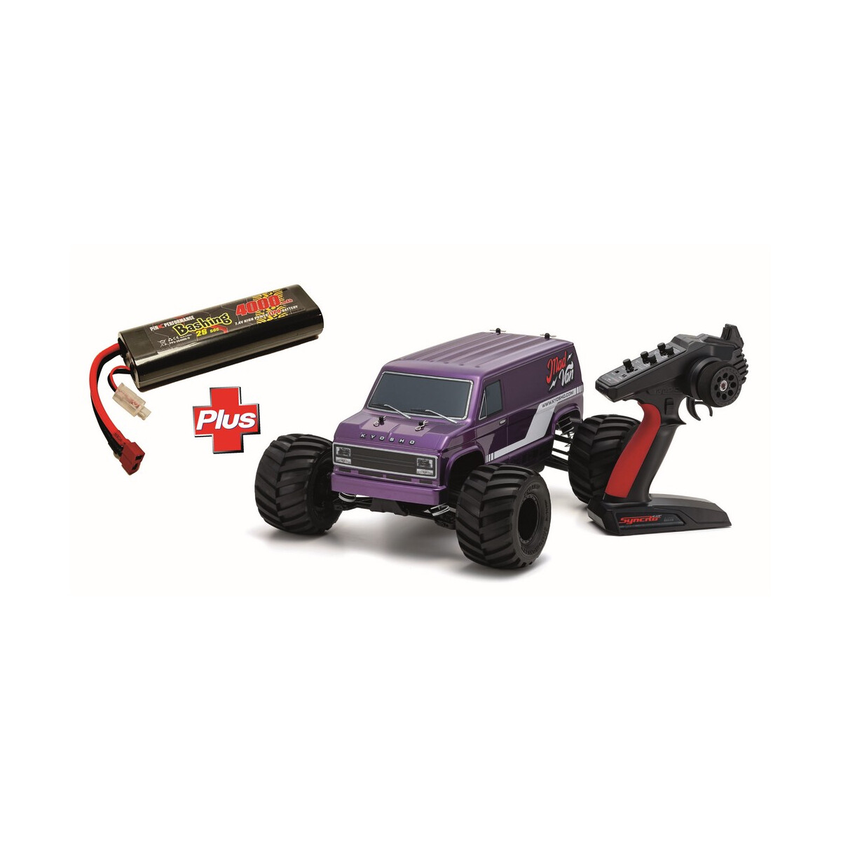 KYOSHO COMBO Fazer MadVan 4WD T 2 +Pink Performance...