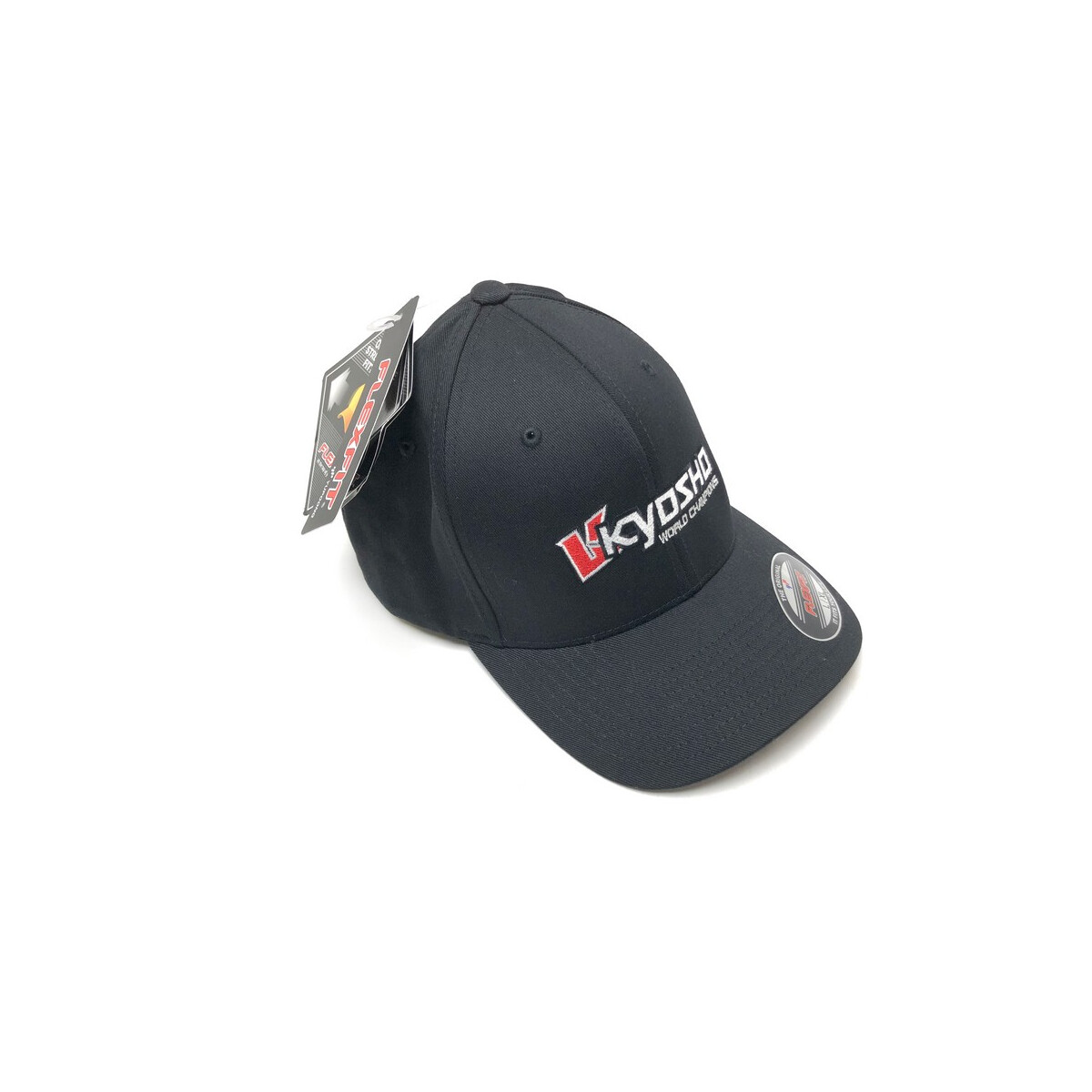 KYOSHO Flexfit L/XL Cap Schwarz K.88001BK