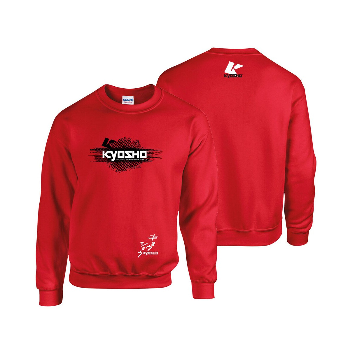 KYOSHO Sweatshirt K23 Rot - 3XL K.88029-3XL