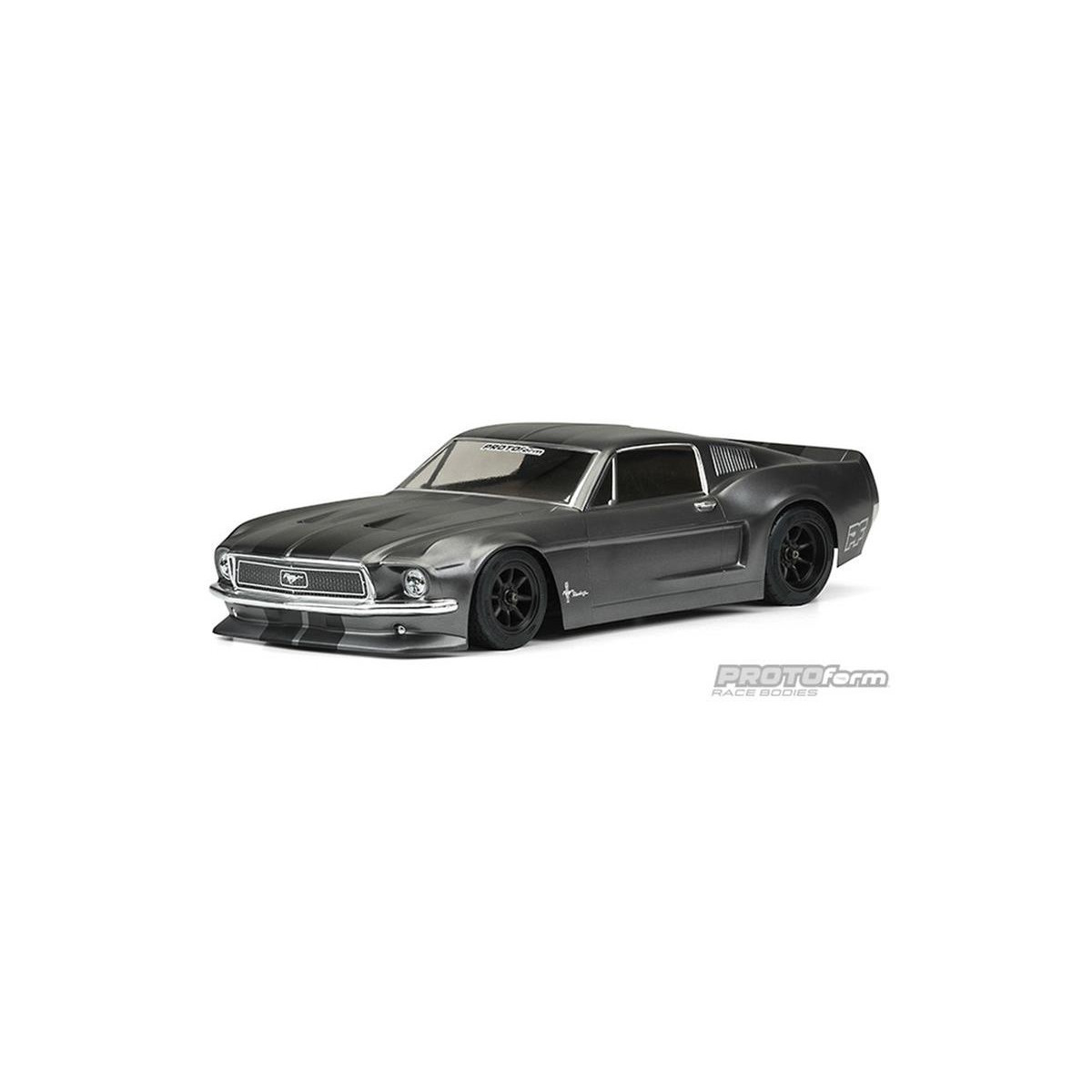 Protoform PRO-1558-40 1968 Ford Mustang Clear Body