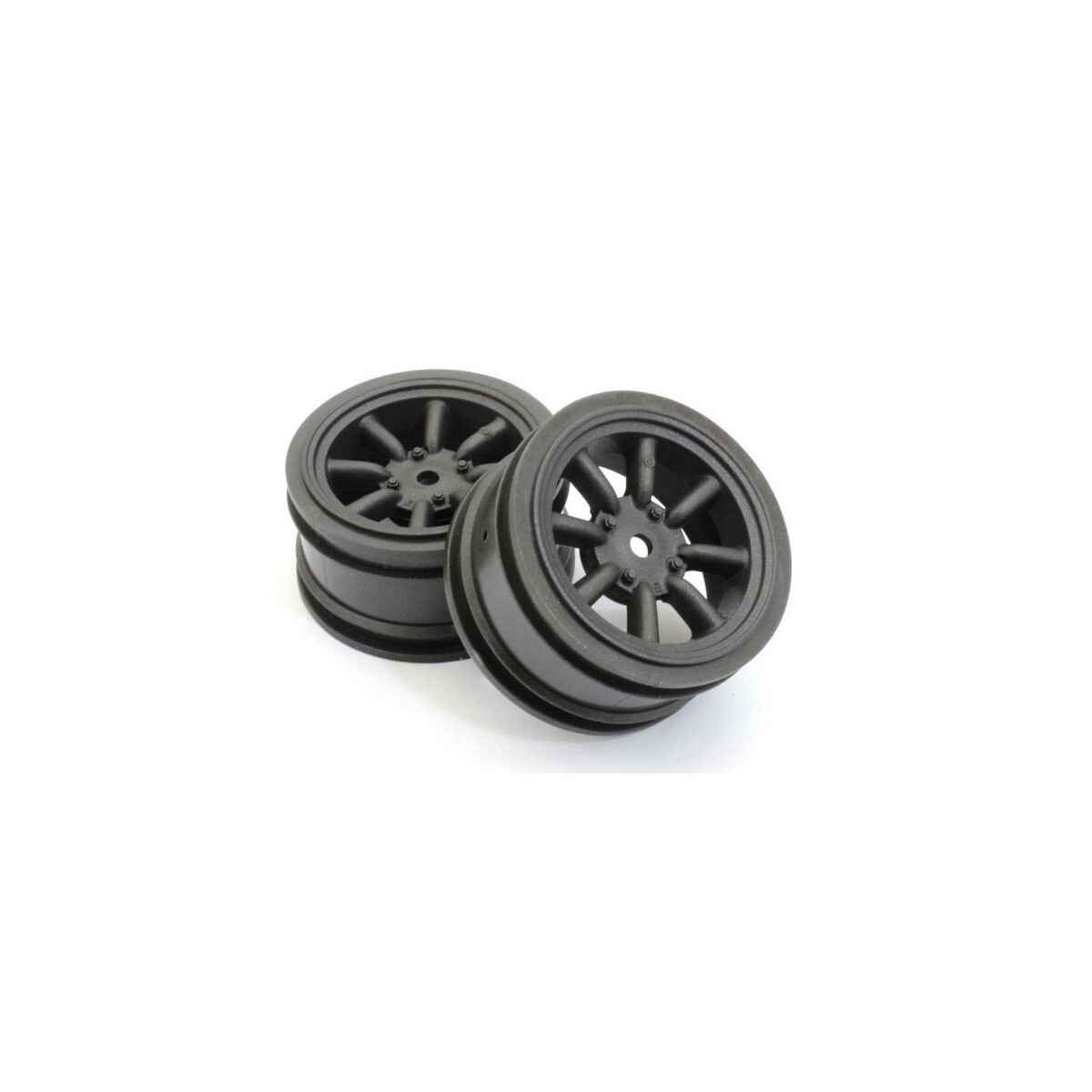 KYOSHO Felgen 1:10 M8S Watanabe Black Metallic (2)...