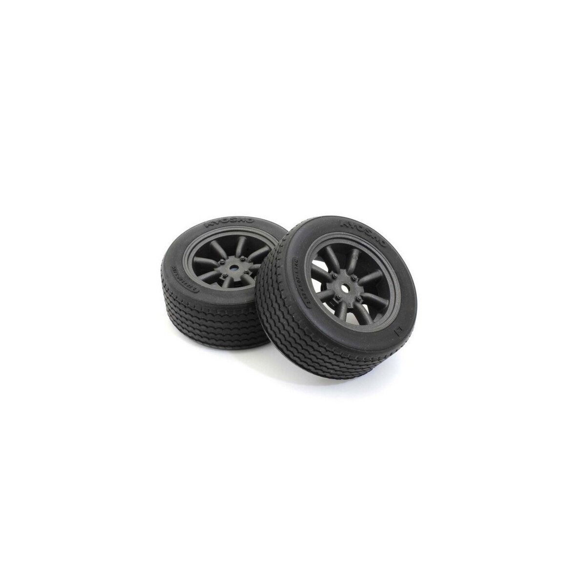 KYOSHO Verklebte Reifen TC FZ02 M8S Watanabe Wheel 1:10...