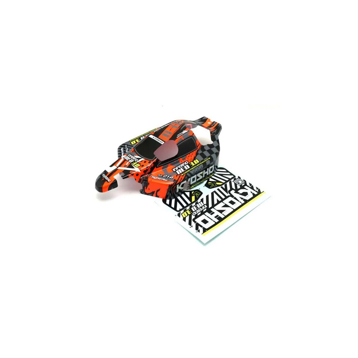 KYOSHO Karosserie Nitro 1:8 Inferno NEO 3.0 Type 5 (Rot)...