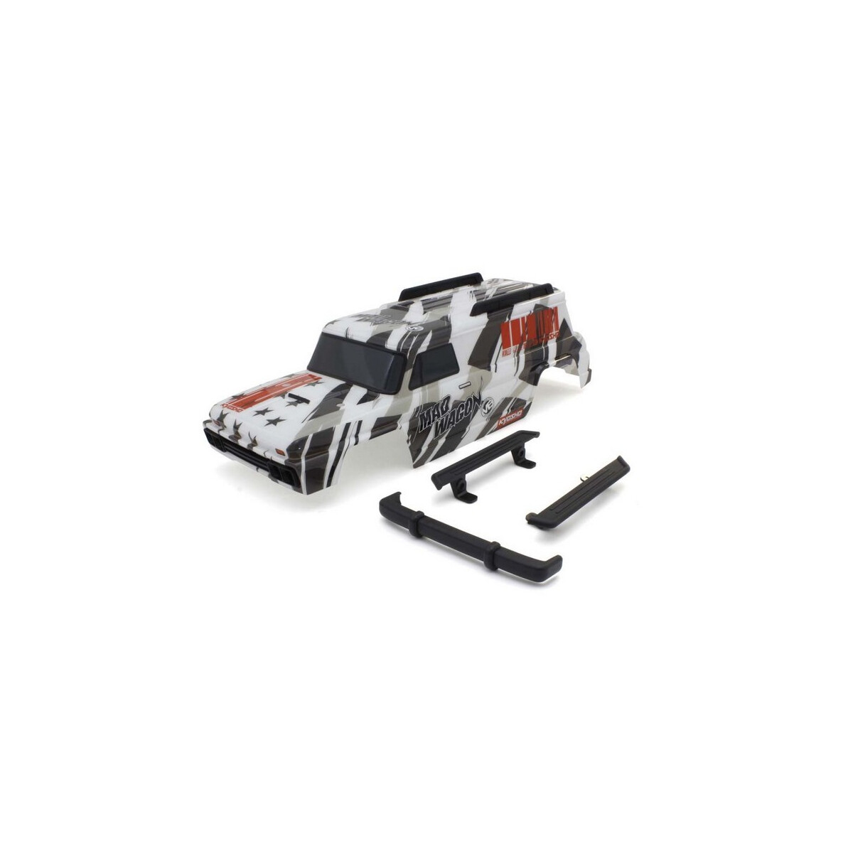 KYOSHO Karosserie Mad Wagon VE- Type2 Grau-Weiss) K.KBB001WH