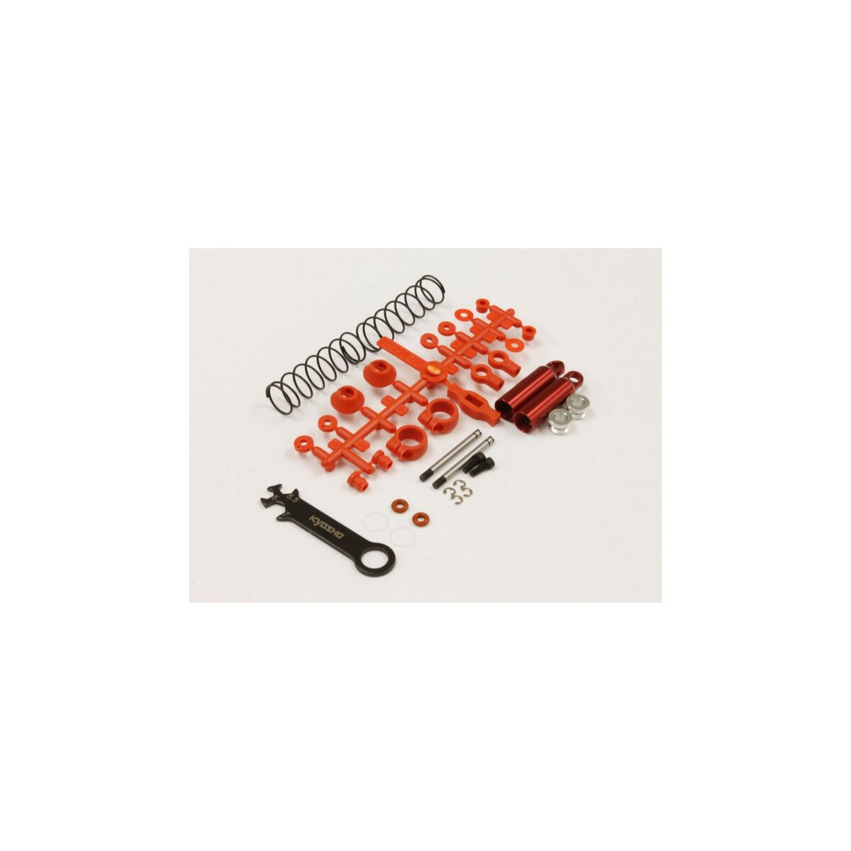 KYOSHO Stossdaempfer Hinten Rot Tomahawk (2)  K.SC223RB