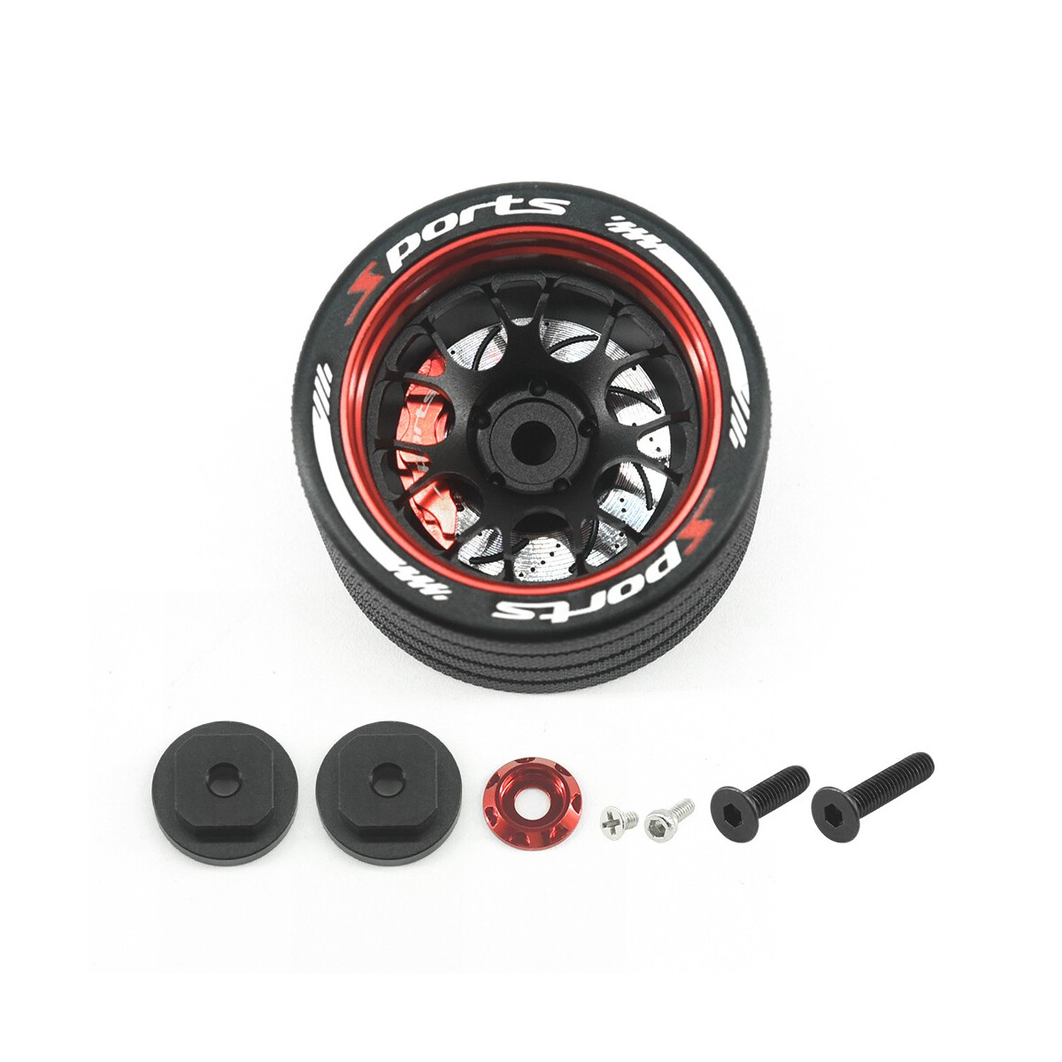 TSP-Racing Aluminum RC Sender Drehknopf BBS Style...