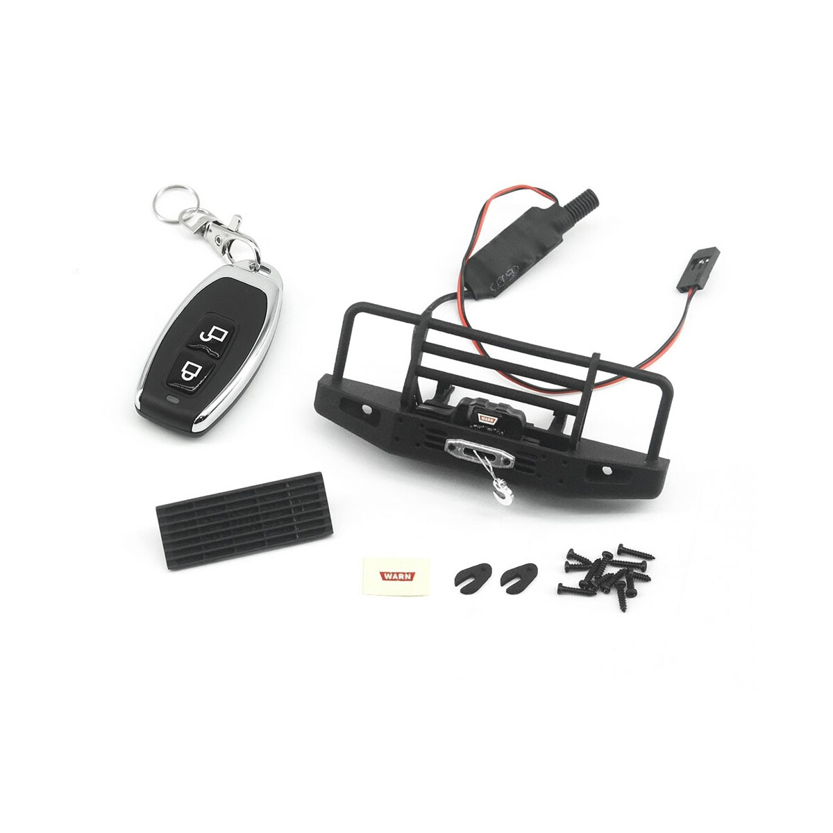 TSP-Racing TRX4M Front Bumper mit funktionierender Winde...