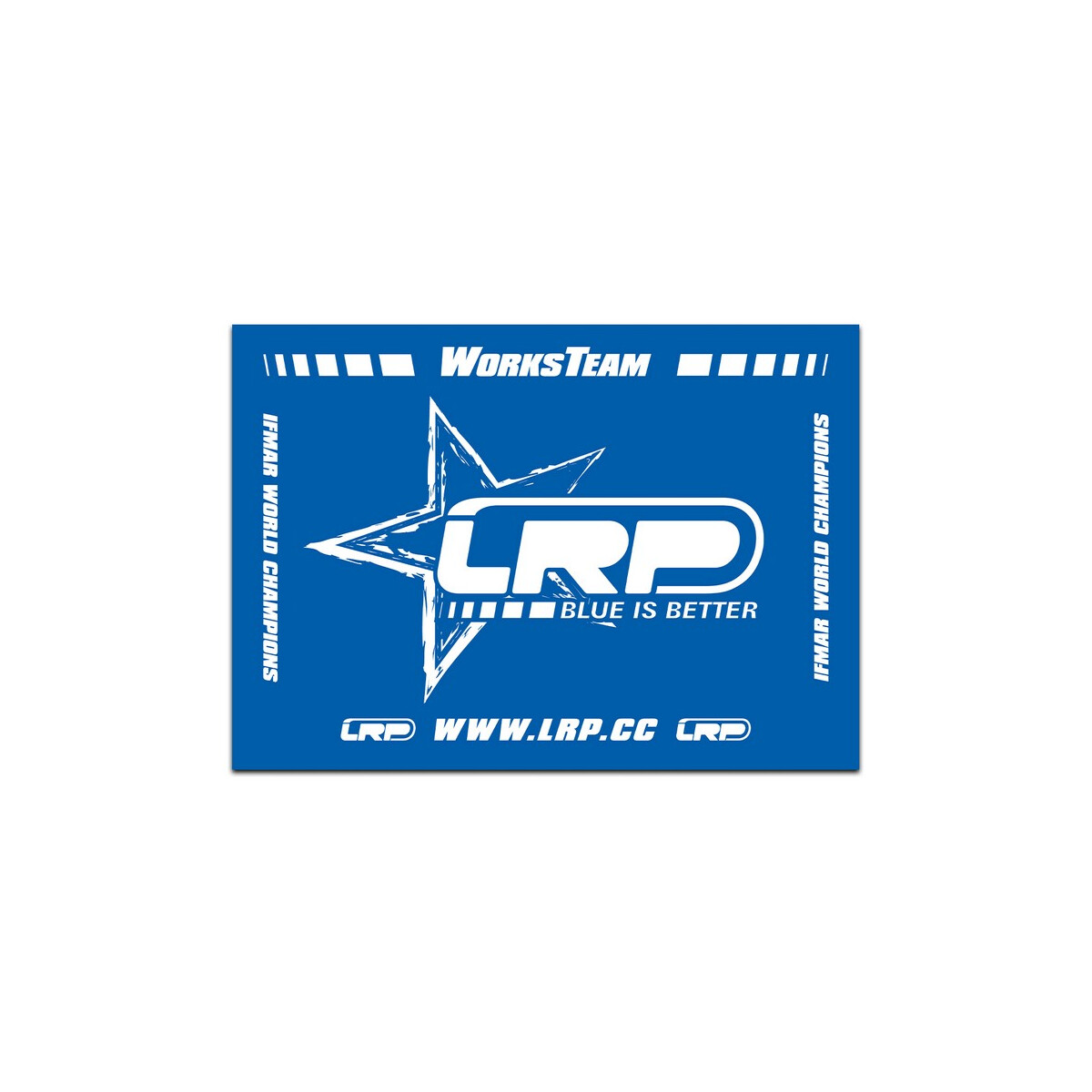 LRP LRP Pit Towel Star WT (100x70cm) 63544