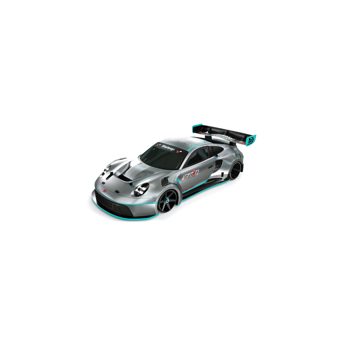 BittyDesign - P-GT3R 1/10 GT clear body 190mm BD-GT-190PGT3R