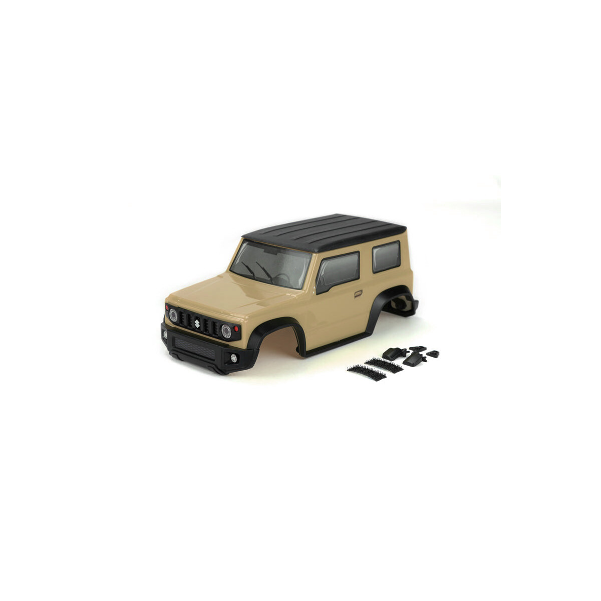 Carisma RC - MSA-1E Suzuki Jimny JB74 Painted Body Ivory...