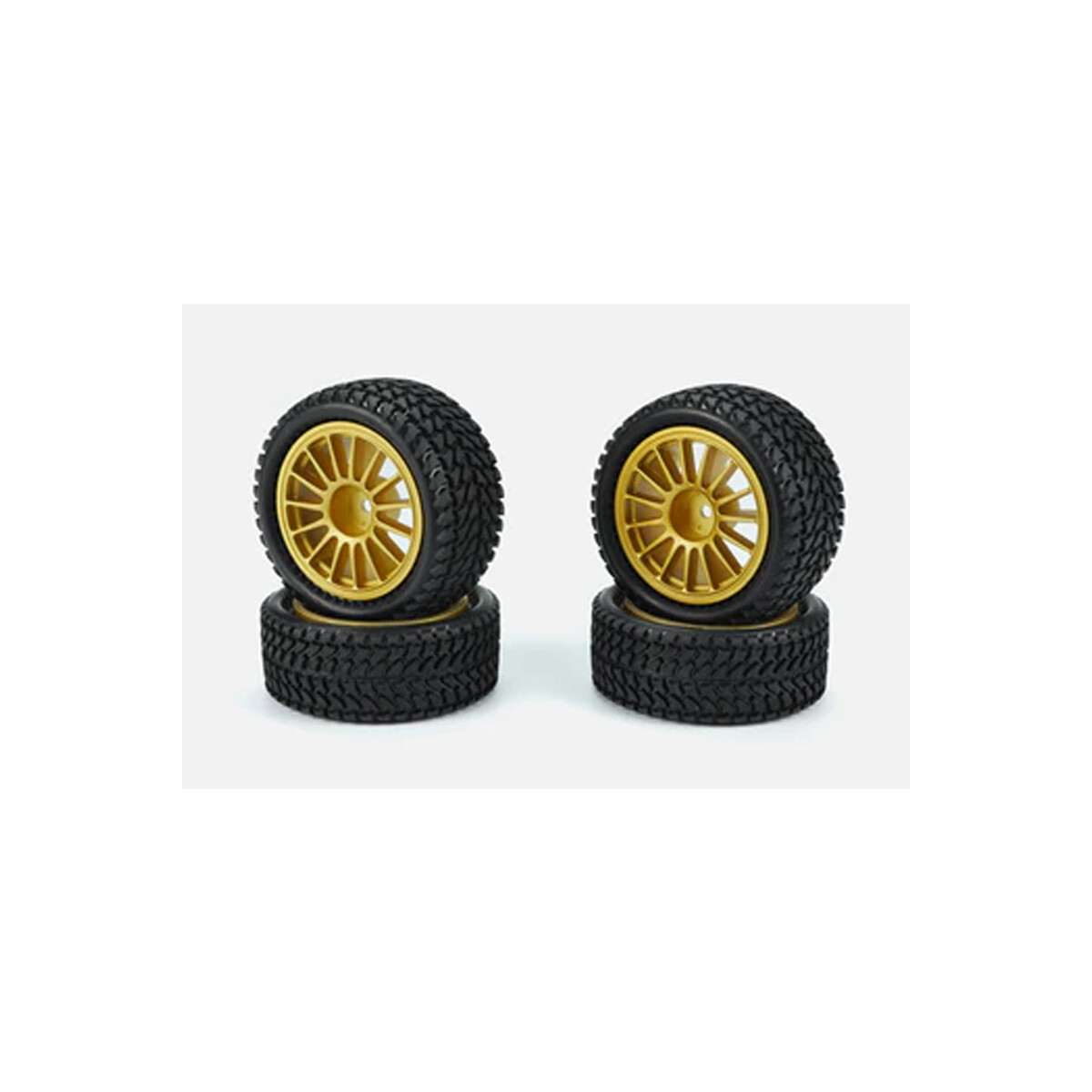 Carisma RC - M48S - Gravel Spec Tires - Mounted - Set 4...