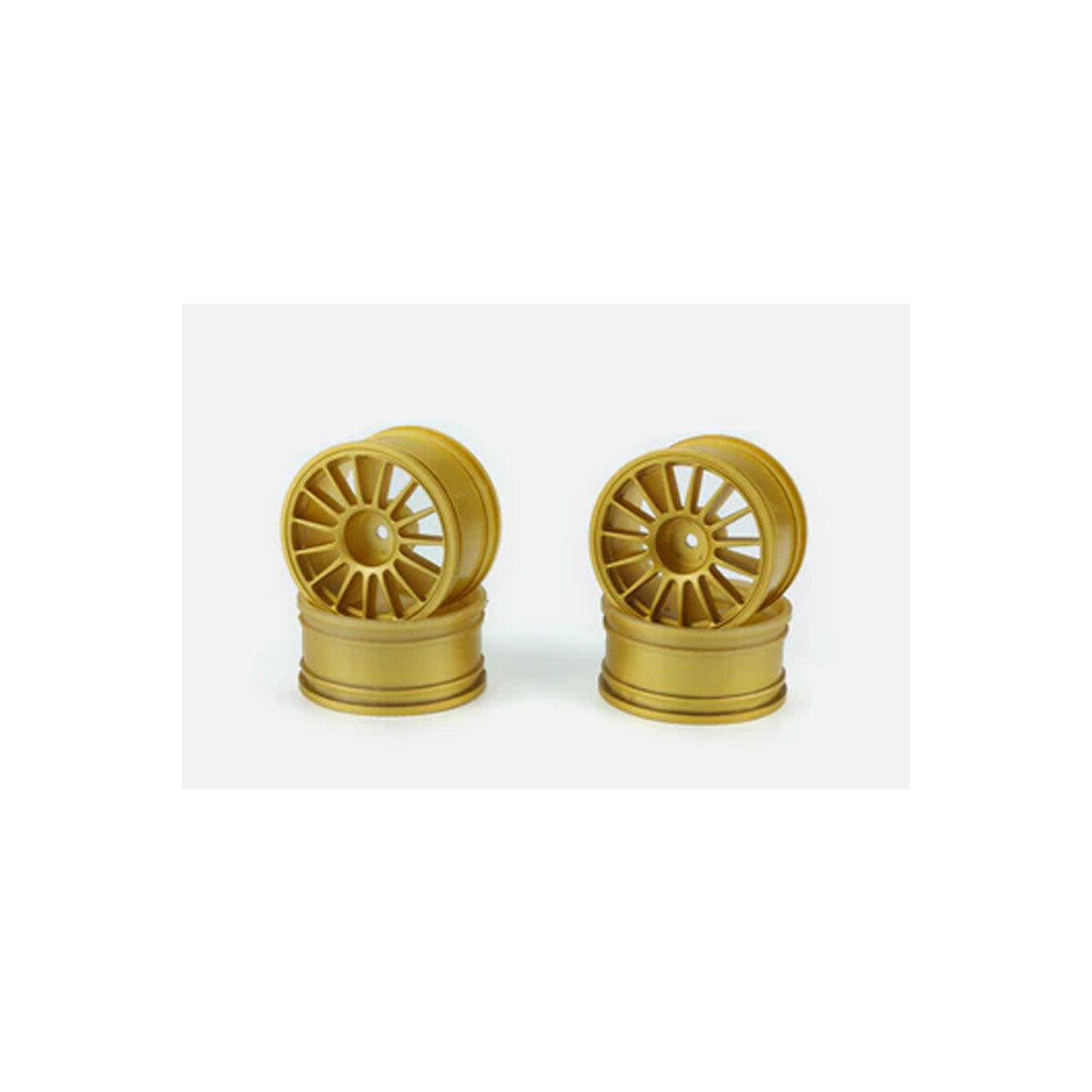 Carisma RC - M48S - Multi Spoke Wheels - Gold - Set 4 Pcs...