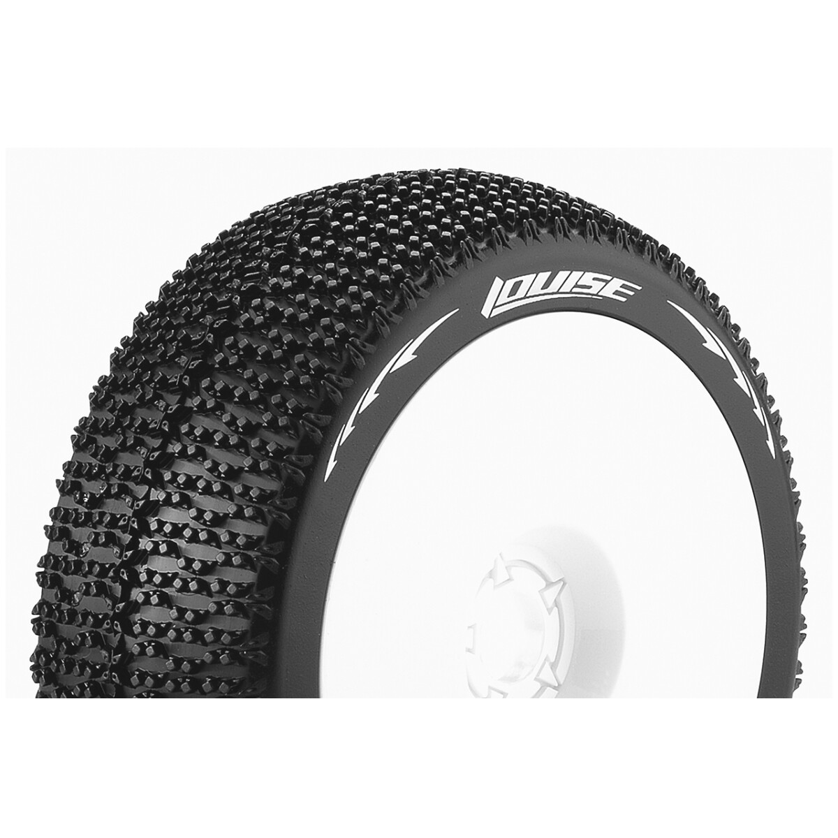 Louise RC - B-MAGLEV - 1-8 Buggy Tire Set - Mounted -...