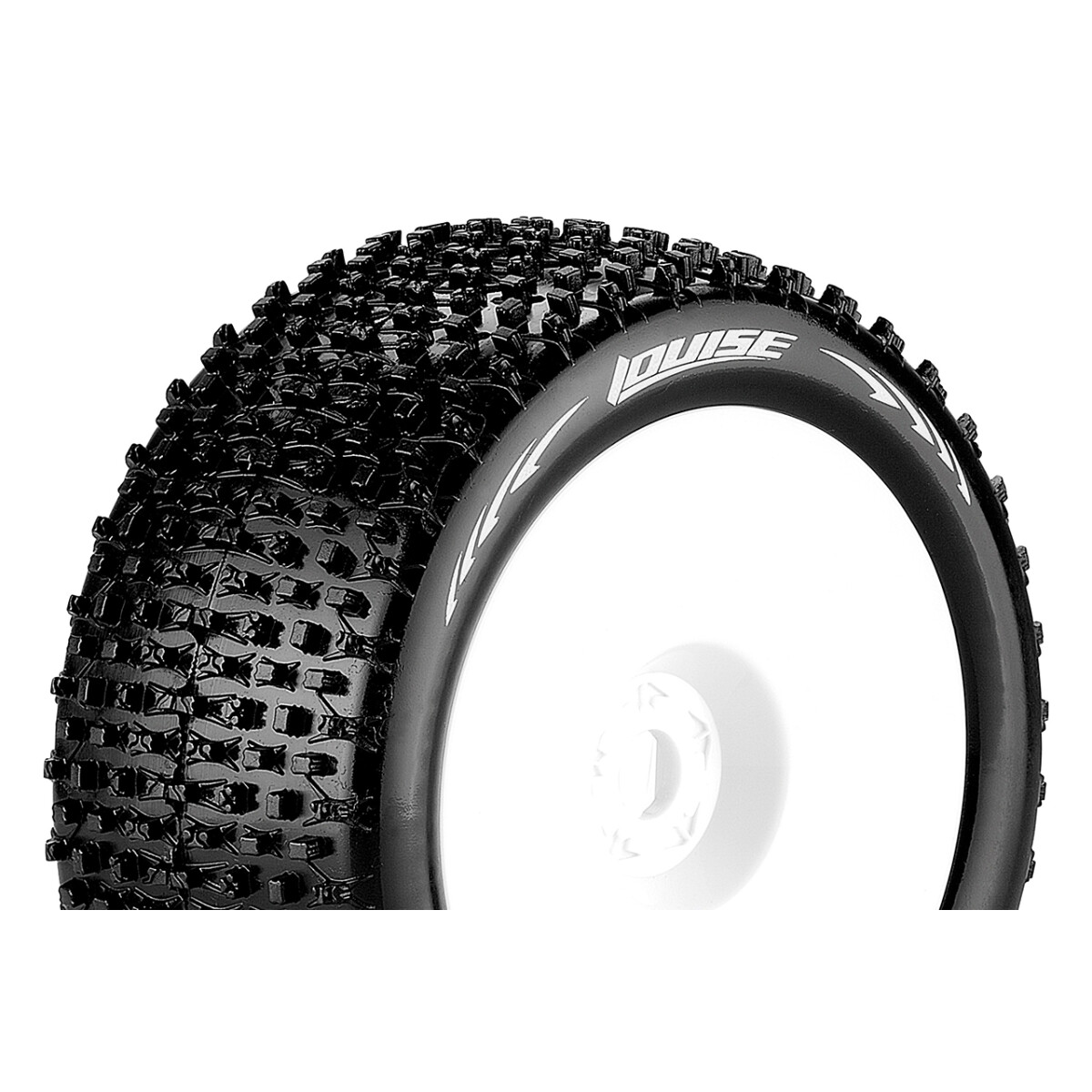 Louise RC - T-PIRATE - 1-8 Truggy Tire Set - Mounted -...