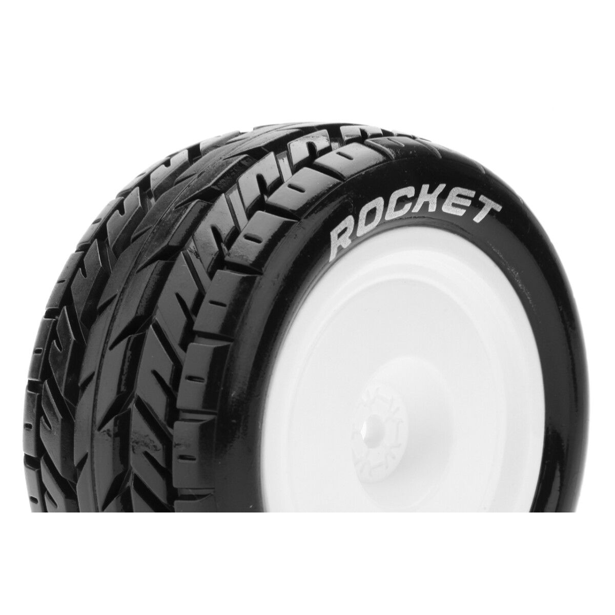 Louise RC - E-ROCKET - 1-10 Buggy Tire Set - Mounted -...