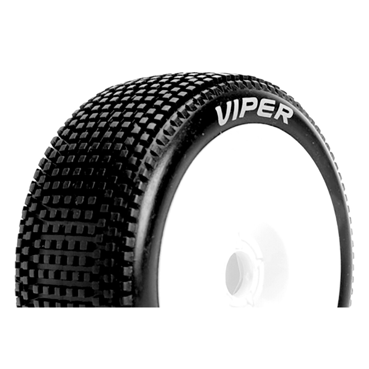 Louise RC - B-VIPER-JA - 1-8 Buggy Tire Set - Mounted -...