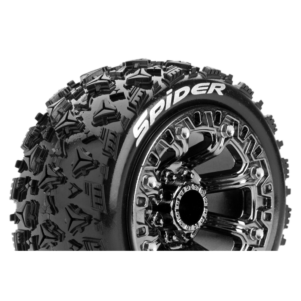 Louise RC - ST-SPIDER - 1-16 Truck Tire Set - Mounted -...