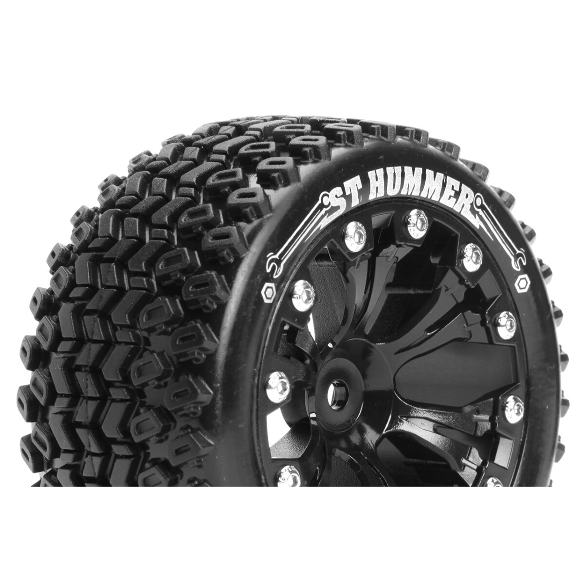 Louise RC - ST-HUMMER - 1-10 Stadium Truck Tire Set -...