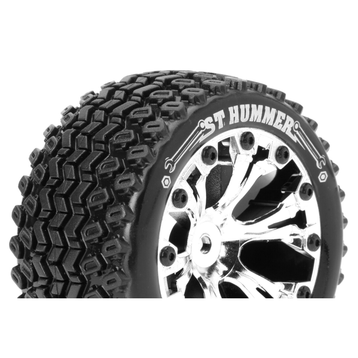 Louise RC - ST-HUMMER - 1-10 Stadium Truck Tire Set -...