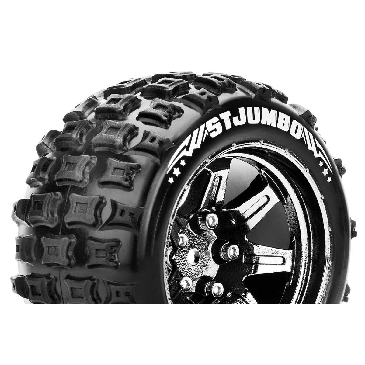 Louise RC - ST-JUMBO - 1-10 Stadium Truck Tire Set -...