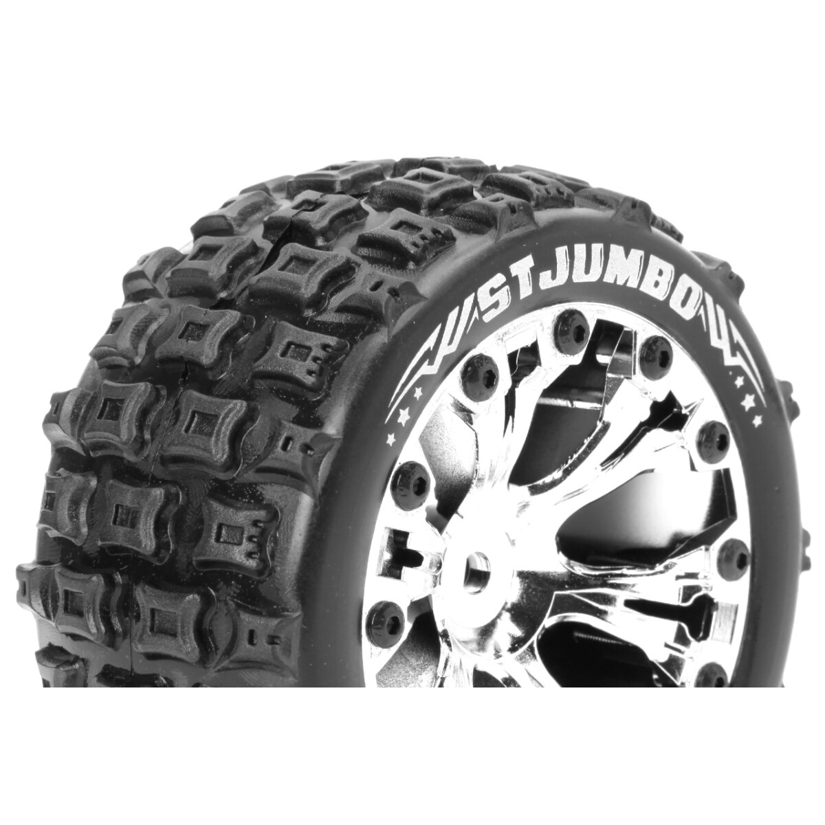 Louise RC - ST-JUMBO - 1-10 Stadium Truck Tire Set -...