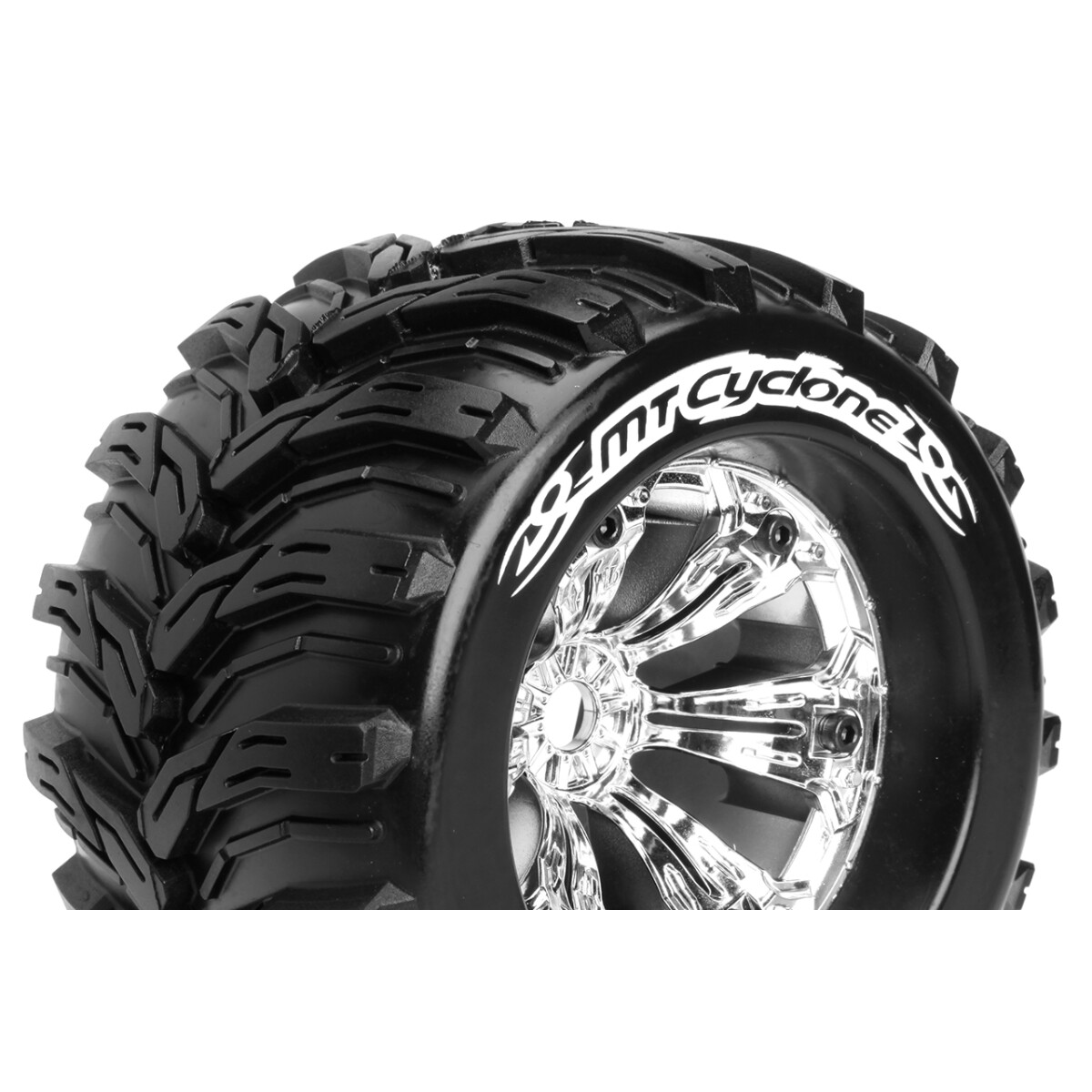 Louise RC - MT-CYCLONE - 1-8 Monster Truck Tire Set -...