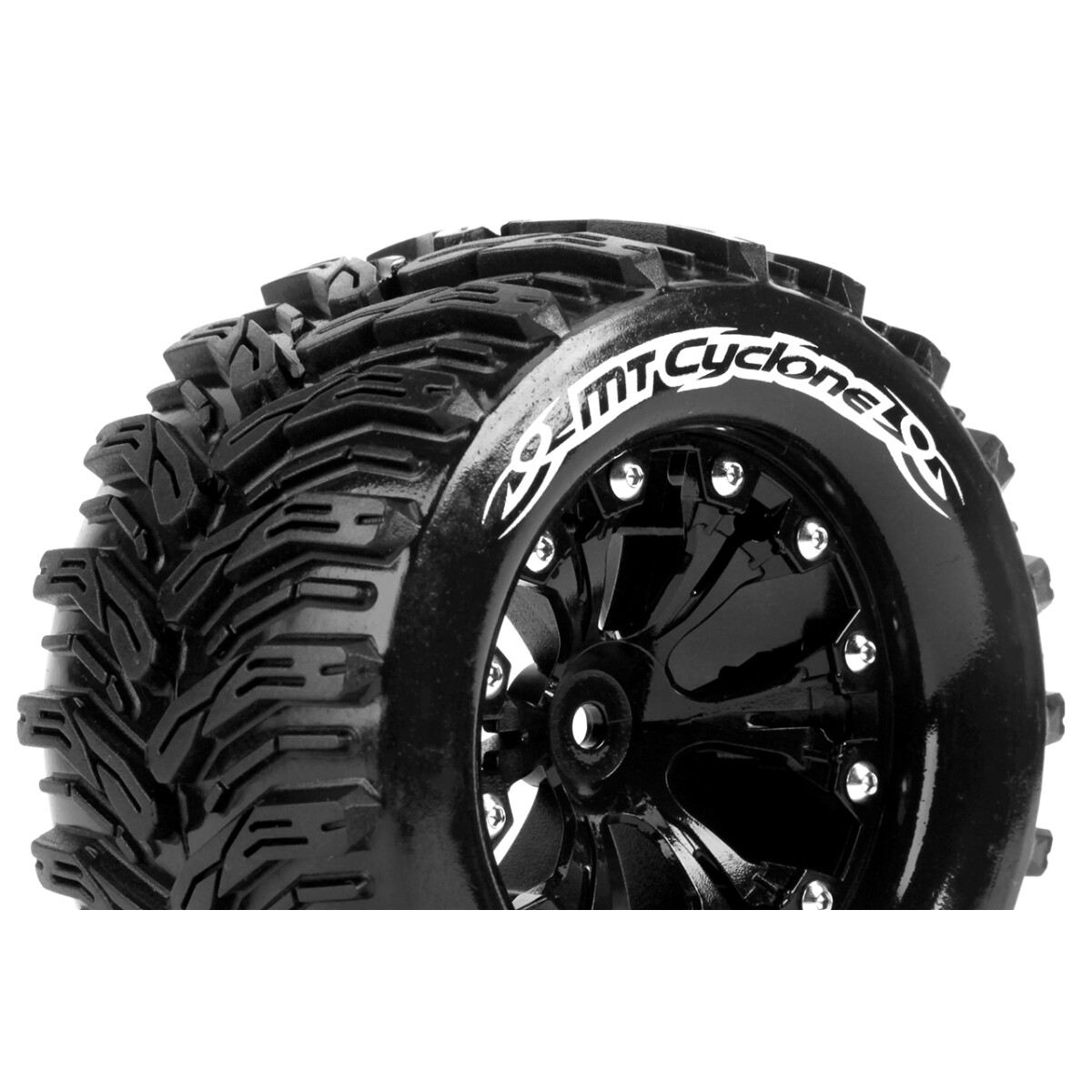 Louise RC - MT-CYCLONE - 1-10 Monster Truck Tire Set -...