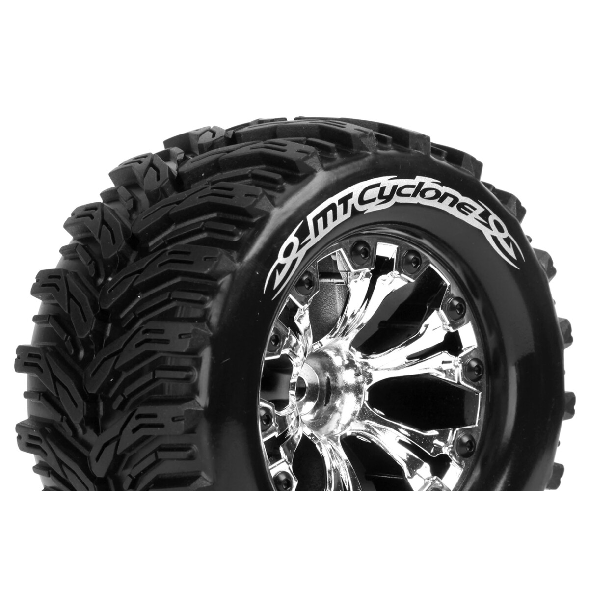 Louise RC - MT-CYCLONE - 1-10 Monster Truck Tire Set -...