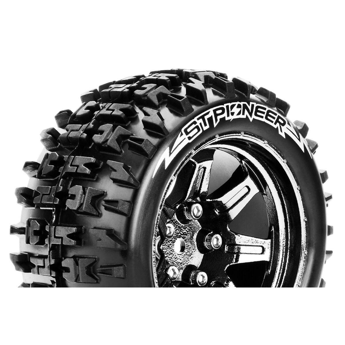 Louise RC - ST-PIONEER - 1-10 Stadium Truck Tire Set -...