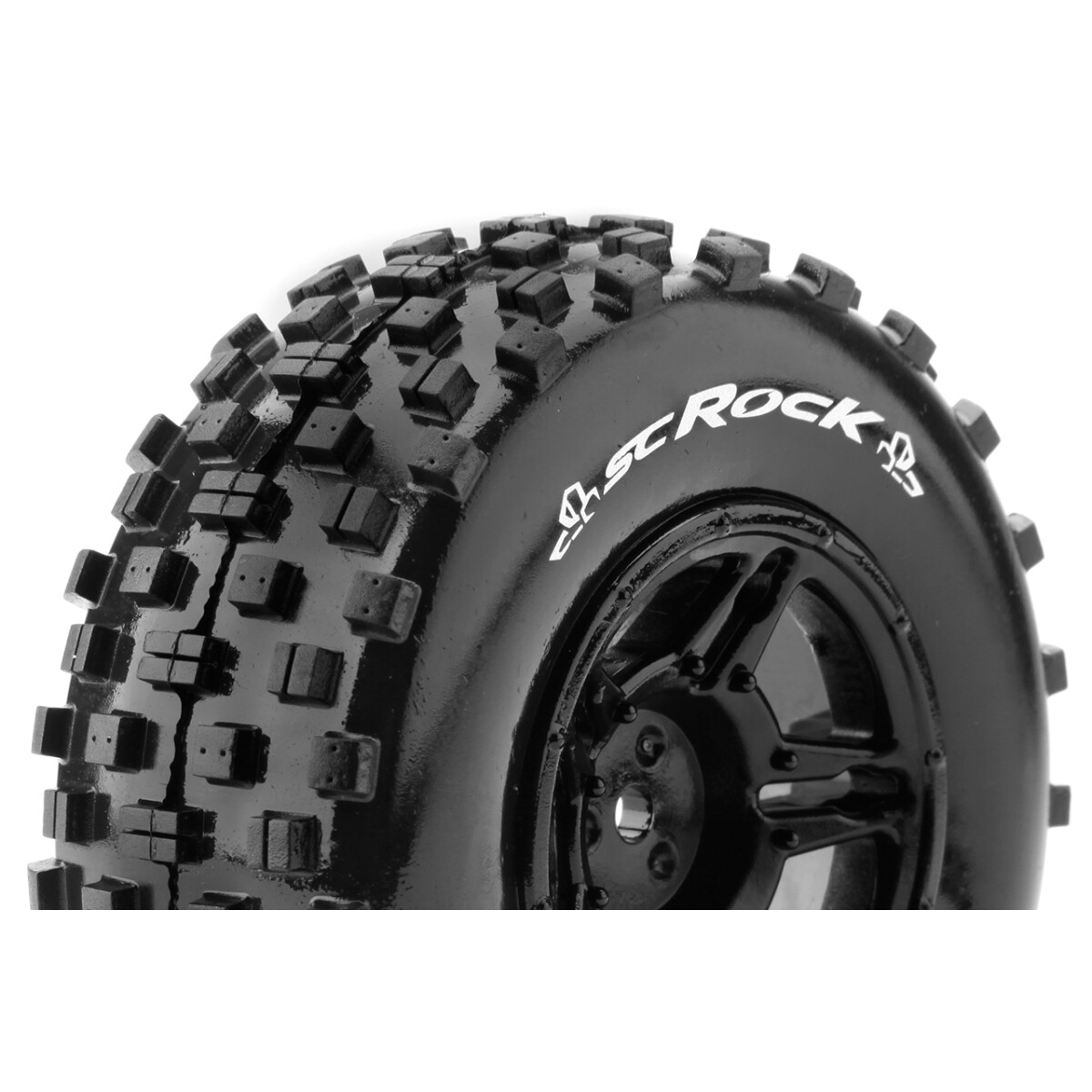 Louise RC - SC-ROCK - 1-10 Short Course Tire Set -...