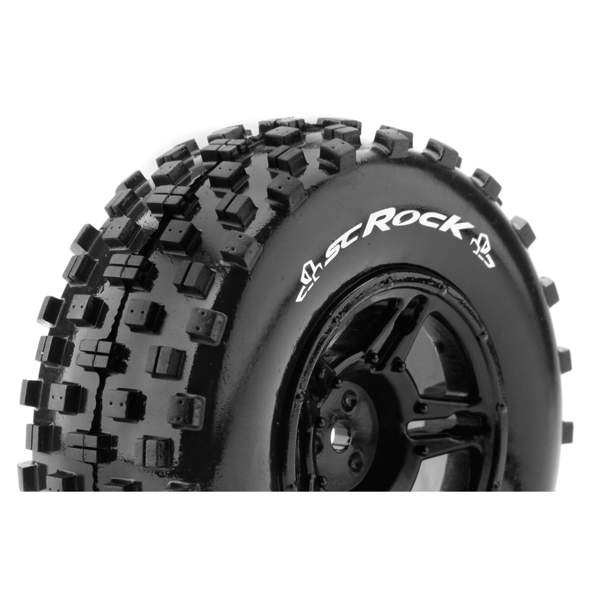 Louise RC - SC-ROCK - 1-10 Short Course Tire Set -...